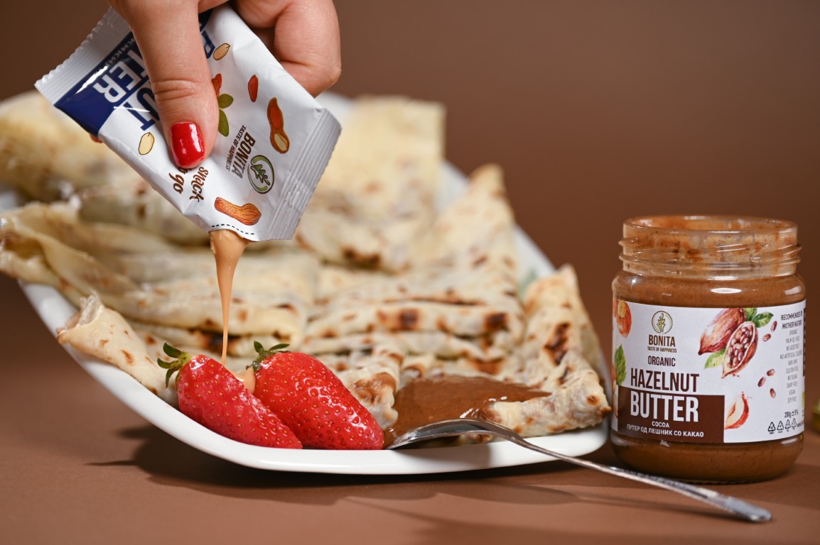 Pancakes with butter