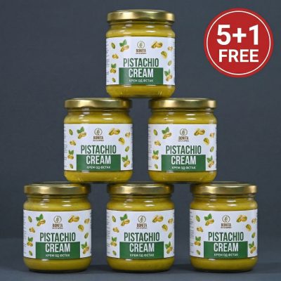 PROMO PACK: Pistachio Cream 210g (5 + 1 FREE)