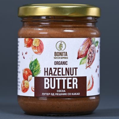 Organic Hazelnut Butter with Cocoa (200g)